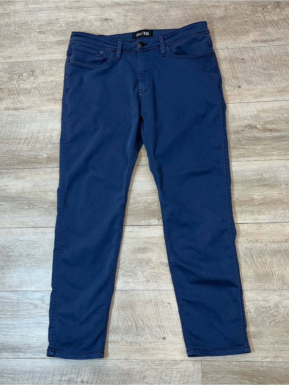 DU/ER Men’s No Sweat Relaxed Taper Slim Fit Pants Size 34